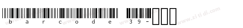 barcode 39字体转换 barcode 39字体转换